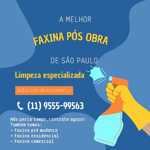 a Melhor Faxina Pós e Pré Mudanças de São Paulo