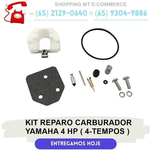 Kit Reparo Carburador Yamaha 4 Hp ( 4 Tempos )