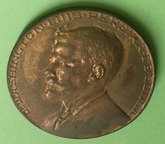 1930 Presidente Washington Luiz Palácio Catete RJ / Medalha Catalogada