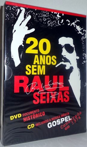 Dvd+cd Raul Seixas - 20 Anos sem Raul Seixas