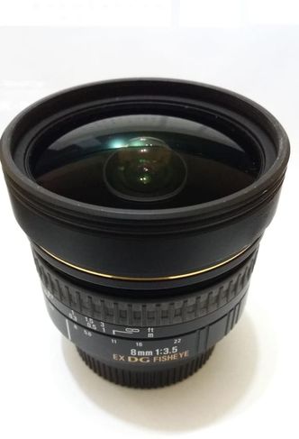 Lente Sigma p/ Nikon 8mm 1:3.5