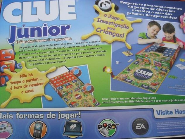 Jogo Detetive Hasbro / Clue Júnior Os Prêmios Desaparecidos / Mbq
