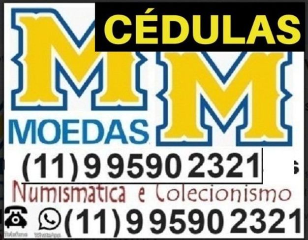 Mário Moedas e Cédulas Zona Norte de São Paulo SP / Loja Virtual /mm