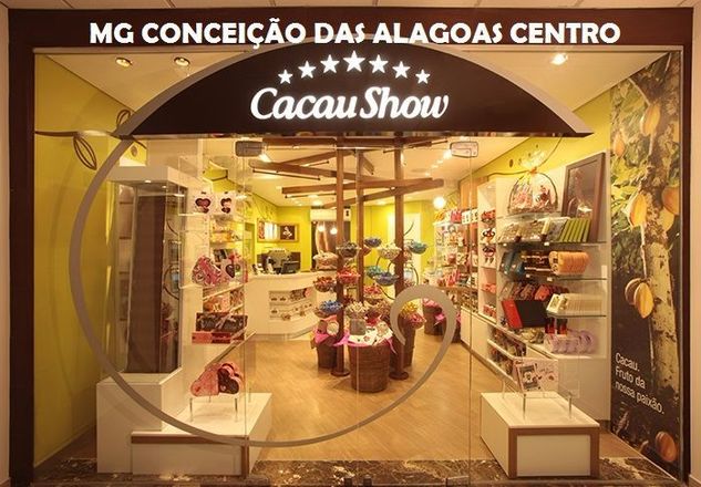 Seja um Franqueado Cacaushow em MG Conceição das Alagoas Centro