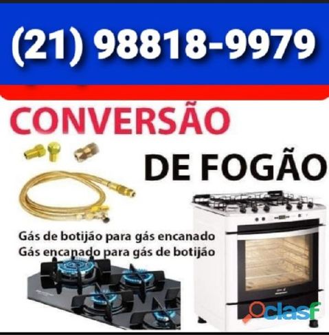 Conversão de Gás em Campo Grande RJ 98818_9979 Fogão e Cooktop