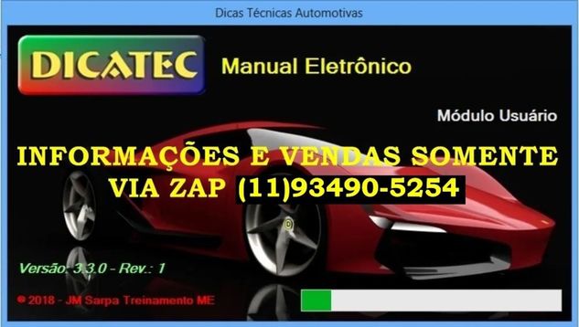 Dicatec 3.3 - Vitalicio Software de Reparação Automotiva