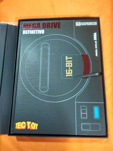 Mega Drive (2 Joysticks+sd c/ 22 Jogos) + Livro Definitivo Mega Drive