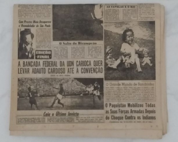 Jornal o Globo de 1965