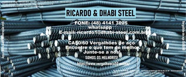 Dhabi Steel Ferro e Vergalhão Ca50/60,