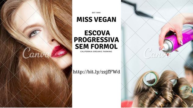 Miss Vegan - Escova Progressiva sem Formol >>> Fórmula Fantástica