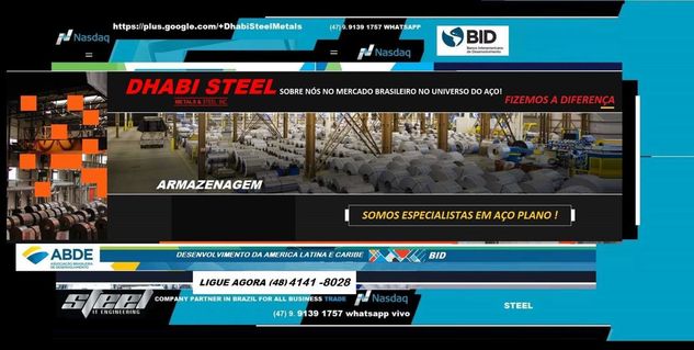 Bobinas Galvalume com Dhabi Steel