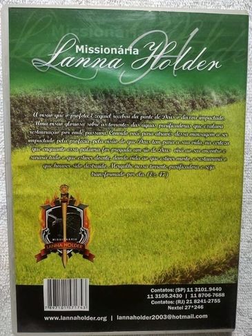 DVD Evangélico Pregação Missionária Lanna Holder