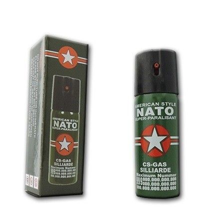 Spray Nato Cs Gás Super Paralisante