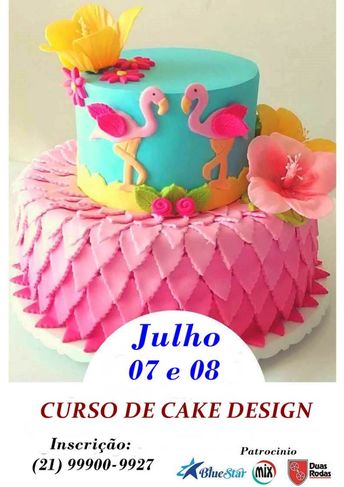 Curso de Cake Design 07 e 08 de Julho