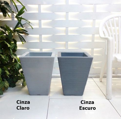 1 Vaso Planta Quadrado 45x35