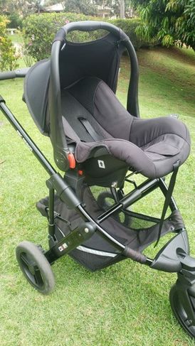 Carrinho de Bebê Travel System Abc Design Cobra com Bebê Conforto e Mo