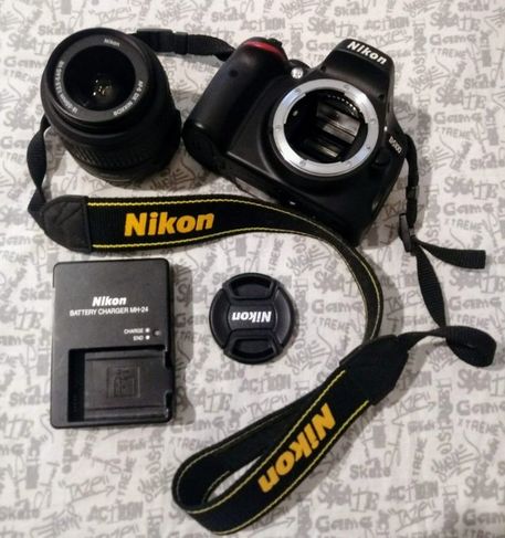 Câmera Nikon D5100 Seminova com Lente 18 50mm