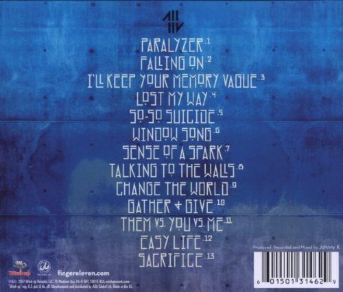CD Finger Eleven - Them Vs. You Vs. Me (importado-eua)