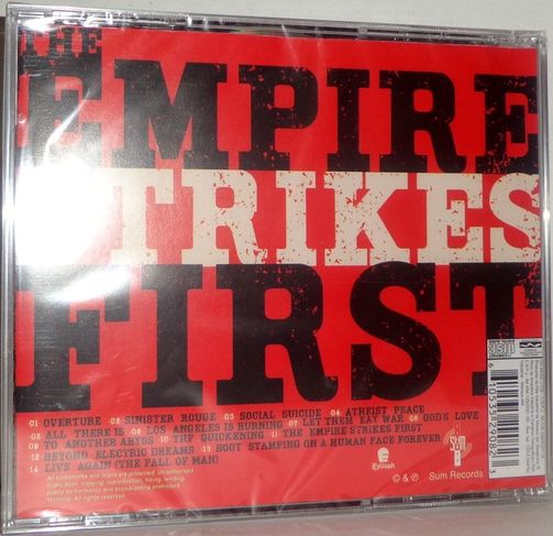 CD Bad Religion - The Empire Strikes First