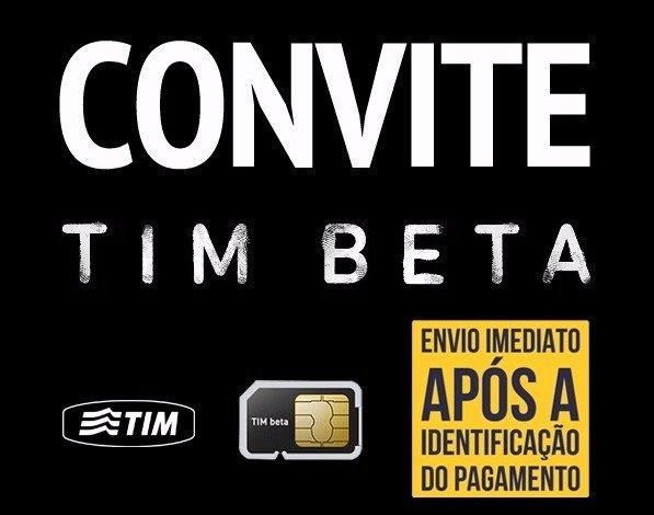 Convite Tim Beta Via Facebook - 10gb - 600min - Envio Rapido