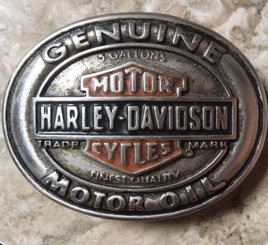 Fivela p/ Cinto Original Harley Davidson