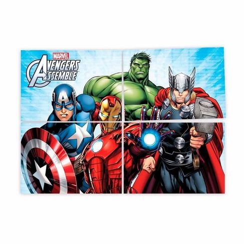Painel 126x88 Vingadores Avengers Un