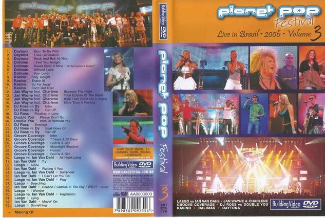 DVD Planet Pop Festival Vol.1 2 3 4
