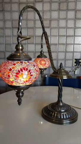 Luminária ou Abajour em Estilo árabe ou Indiano, 110 V