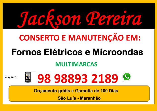 Microondas Conserto em São Luis Maranhão