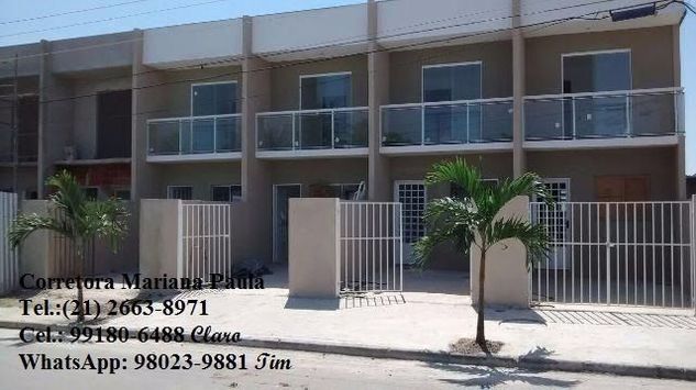Casa Duplex com Saída Independente Localizada em Jacutinga/ Mesquita