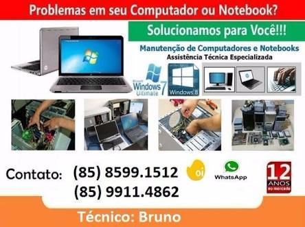 Formatação de Pc e Notebook em Fortaleza