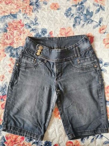 Bermuda Jeans Feminino Usado