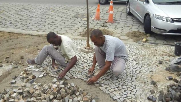 Colocador de Pedras Portuguesas em Rio de Janeiro