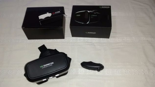 óculos de Realidade Virtual Vr Shinecon + Controle