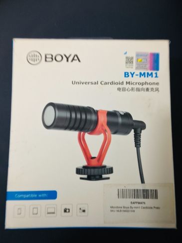 Microfone Boya By-mm1