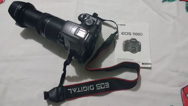 Vende - SE Câmera Fotográfica Canon Eos 1100d - R$ 1.800,0