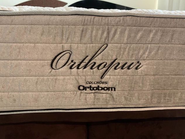 Cama Box Ortobom Orthopur King( a Top)