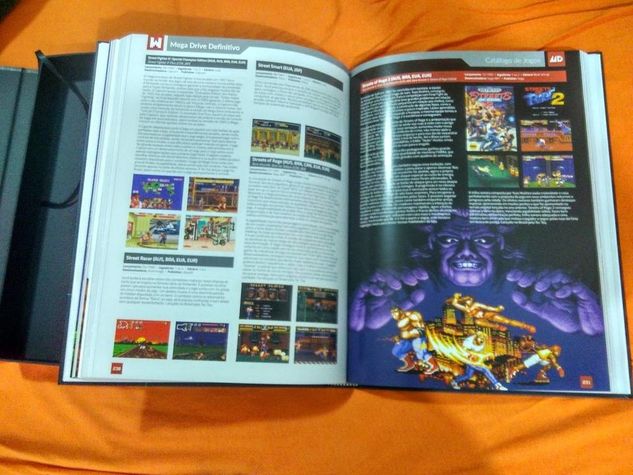Mega Drive (2 Joysticks+sd c/ 22 Jogos) + Livro Definitivo Mega Drive