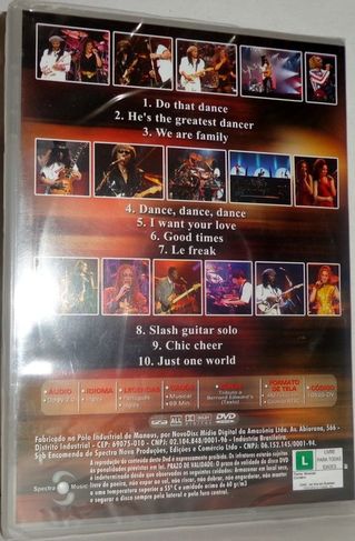 DVD Chic - ao Vivo em Budokan