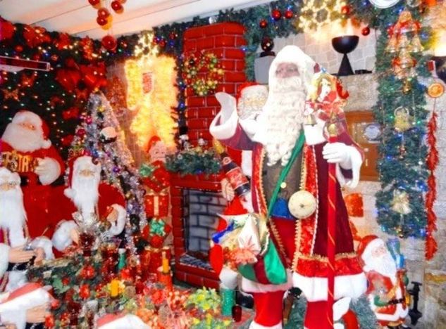 Papai Noel Visita Residência Eventos Condomínio Loja