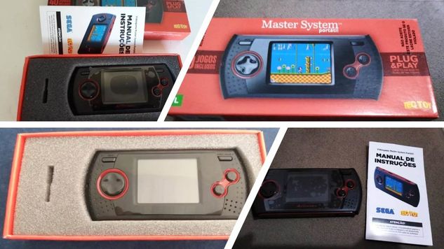 Console Master System Portátil com 40 Jogos - Tectoy