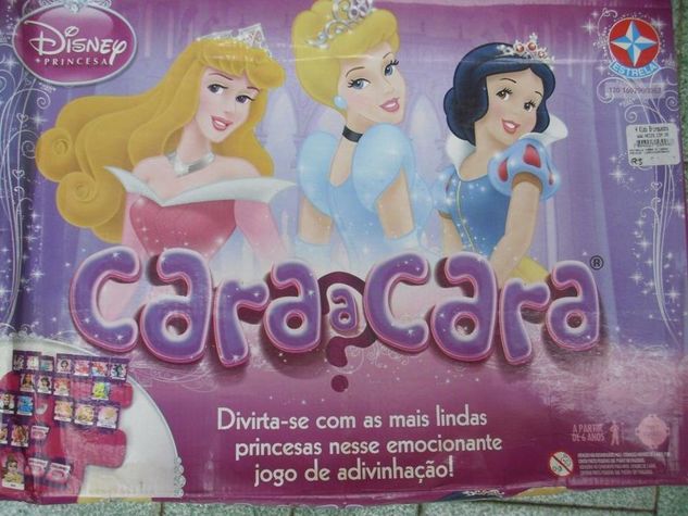 Jogo Cara a Cara das Princesas Disney /da Estrela Completo / * Mbq