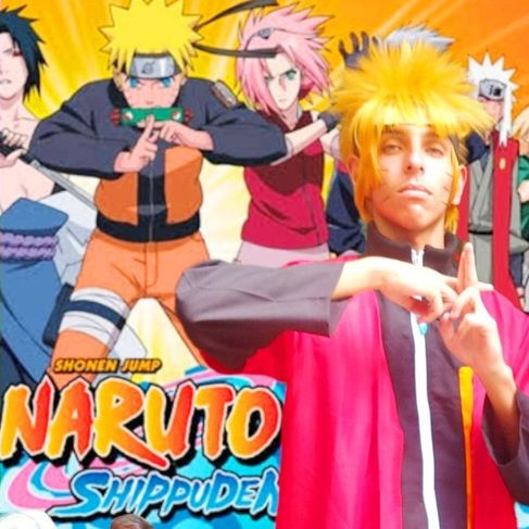 Naruto Cover Turma Personagens Vivos