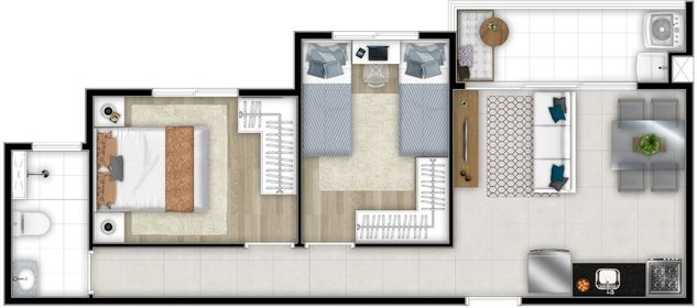 Residencial Safira/ Apartamento na Planta