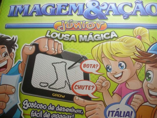 Jogo Imagem & Ação Grow com Lousa Magica e Ampulheta / Novinho Veja
