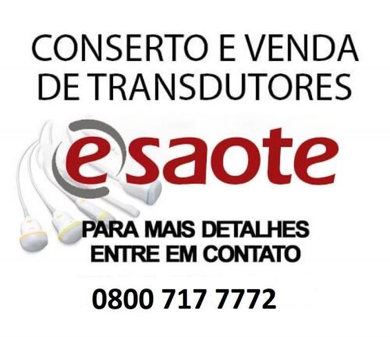 Transdutor Cardio Esãote Pa230 e 240 Vendas Brasil