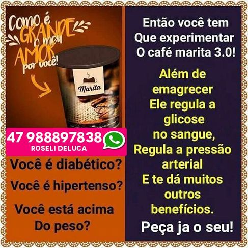 Café Marita 3.0 Emagreça Já!