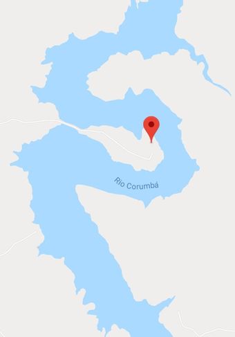 área às Margens do Lago Corumbá em Caldas Novas, Apenas 70mil