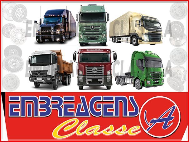 Kit Embreagens Classe A, Kit para Embreagens Volvo, Ford, Iveco