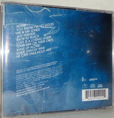 CD Amy Winehouse - Back TO Black
